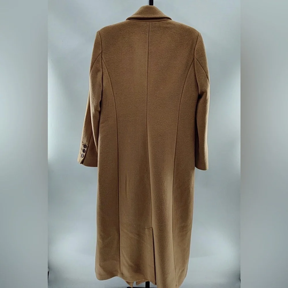 Quince Wool Cashmere Coat in Caramel (Size Medium) - Picture 4 of 4